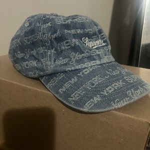 Supreme Denim Cap